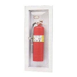 30 x 12 Inch Vista Series Cabinet for up to 20 Lbs ABC Fire Extinguisher - Stainless Steel Door and Frame, Recessed